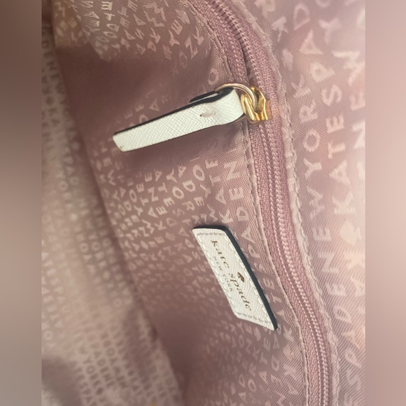 Kate Spade White Top Handle Handbag-New Without Tags - Picture 5 of 7